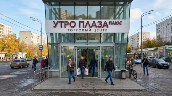 Автоматические двери для торговых центров — фото 7