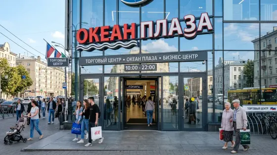 Автоматические двери для торговых центров — фото 8